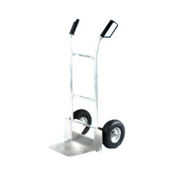 Carro profesional de aluminio con la base abierta