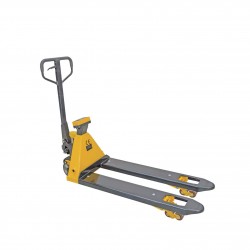 Transpaleta profesional pesadora con báscula incorporada